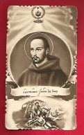 Image Pieuse Ciselée Bermomo ? Juan De Deus - Dos Vierge ... Espagne Espagnol - Devotion Images