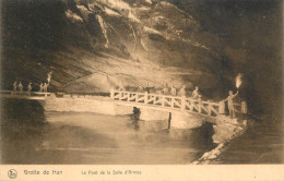 Postcard Belgium Grotte De Han Le Pont De La Salle D'Armes - Other & Unclassified
