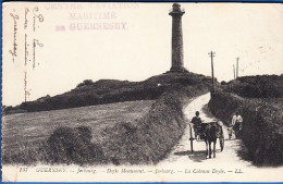 GUERNSEY JERBOURG DOYLE MONUMENT CACHET CENTRE D AVIATION MARITIME - Guernsey
