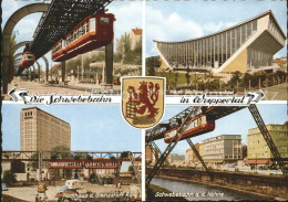 71958513 Wuppertal Schwebabahn Sonnborn Neues Hallenschwimmbad Hochhaus Glanzsto - Wuppertal