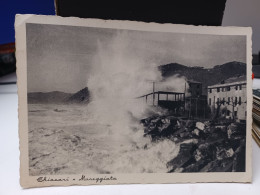 Cartolina Chiavari   Prov Genova  ,mareggiata 1936 - Genova (Genua)