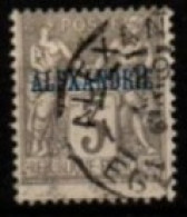 ALEXANDRIE    -   1899  .  Y&T N° 3 Oblitéré - Used Stamps