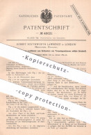 Original Patent - Robert Southworth Lawrence , London , Middlesex , England | 1889 | Geschütz Für Torpedo , Geschoss !! - Historical Documents