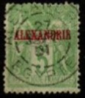 ALEXANDRIE    -   1899  .  Y&T N° 5 Oblitéré - Used Stamps