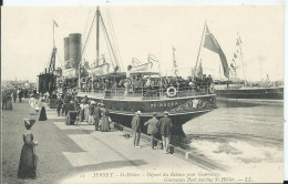JERSEY - SAINT HELIER - Départ Du Bateau De Guernesey - St. Helier