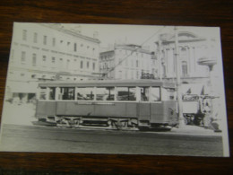 Photographie - Toulouse (31) - Tramway - Ligne Capitole Moscou - 1953 - SUP (HX 75) - Toulouse