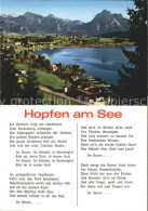 71958402 Hopfen See Mit Gedicht Hopfen - Füssen