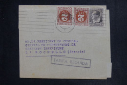 ESPAGNE - Bande Pour Imprimés De Barcelone Pour La France - L 153123 - Covers & Documents