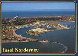 71958397 Norderney Nordseebad Fliegeraufnahme Hafen Norderney - Norderney