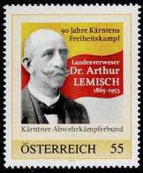 PM  90 Jahre Kärntens Freiheitskampf Ex Bogen Nr. 8012606  Postfrisch - Personalisierte Briefmarken