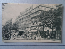 CPA-- PARIS--BOULEVARD MONTMARTRE . LE CARREFOUR DES ECRASES. - Paris (09)