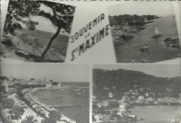 Souvenir De Sainte-Maxime - Multivues - Flamme De Grimaud 1964 - (P) - Sainte-Maxime