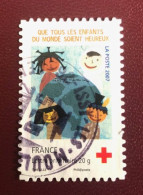 France 2007 Michel 4340 (Y&T 4126) - Caché Ronde - Rund Gestempelt LUX - Round Postmark - Croix Rouge - Gebraucht