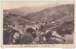 CPA  66 -  AMELIE-LES BAINS - Vue Gle. - Autres & Non Classés