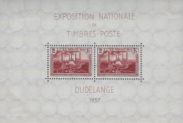 Luxembourg - Luxemburg - Timbres - Bloc  Dudelange  1937    MNH** - Blocks & Sheetlets & Panes