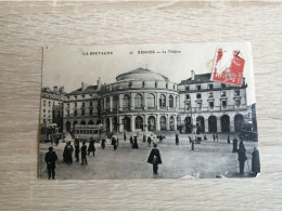 Rennes  Le Grand Theatre En 1925   35 - Rennes