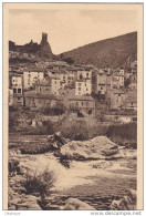 CPA 34 - ROQUEBRUN - Les Jardins Et La Vieille Tour Carolingienne - Sonstige & Ohne Zuordnung