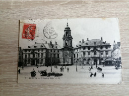 Rennes  L'hotel De Ville En 1910   35 - Rennes