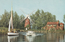 Postcard - Hunset Mill - Norfolk Broads - Card No.knb289  - Very Good - Ohne Zuordnung