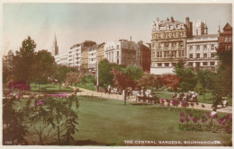 Postcard - The Central Gardens, Bournemouth - Card No.4821 - Very Good - Unclassified