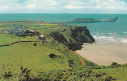 Postcard - Rhossili Bay And Worms Head, Gower - Card No.pt27685 - Very Good - Unclassified