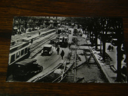 Photographie - Toulouse (31) - Tramway - Gare Tramways - Animation - 1950 - SUP (HX 77) - Toulouse