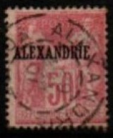 ALEXANDRIE    -   1899  .  Y&T N° 15 Oblitéré - Gebraucht