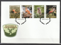 Liechtenstein 2024 Wildtiere FDC Ersttag - FDC