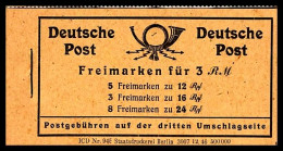 ALLIIERTE BESETZUNG - MARKENHEFTCHEN Mi N°50 - 1947 - Cote: 60€ - Neufs