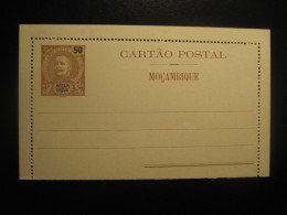 50 Reis Cartao Postal Stationery Card Moçambique MOZAMBIQUE Portugal Colonies - Mosambik
