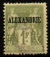 ALEXANDRIE    -   1899  .  Y&T N° 16 Oblitéré - Used Stamps