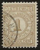 Nederland      .  NVPH   .   PW  1      .     O      .     Cancelled - Dienstzegels
