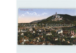 71957964 Wernigerode Harz Stadtblick Mit Schloss Wernigerode - Wernigerode