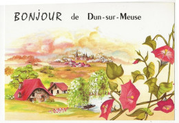 445 -Bonjour De Dun-sur-Meuse - Dun Sur Meuse