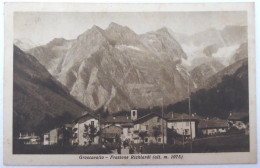 Groscavallo - Frazione Richiardi (alt. M. 1075) - CPA 1934 - Andere & Zonder Classificatie