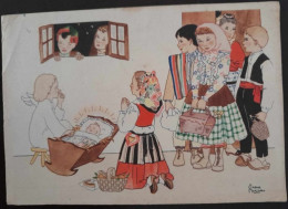 Postcard - PORTUGAL - Christmas By Irene Mariares Nº 107 - Andere & Zonder Classificatie