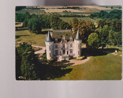 37 - L'Ile Bouchard : Vue Aérienne - Le Château - Castillos