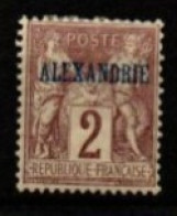 ALEXANDRIE    -   1899  .  Y&T N° 2 * - Unused Stamps