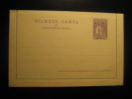 2 1/2 C + 2 1/2 C Resposta Paga Bilhete Carta Postal Stationery Card Moçambique MOZAMBIQUE Portugal Colonies - Mosambik