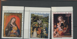 Mali De 1970 **  - Y&T  A.85/87. Peintures Flamande 17e **.    Cote 8,- € - Mali (1959-...)