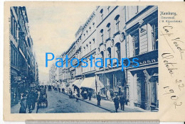 229770 GERMANY HAMBURG NEW WALL CIRCULATED TO FRANCE POSTAL POSTCARD - Sonstige & Ohne Zuordnung