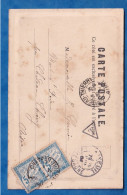 Timbres Taxes Sur Carte Postale - 1904 - Cachet T Taxe Timbre - LUXEUIL - Porte Du Chêne - Pattegay éditeur - 1859-1959 Covers & Documents