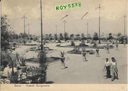 Emilia Romagna-rimini Piazzale Risorgimento Animata Veduta Primi Anni 40 (v.retro) - Rimini