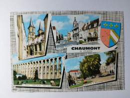 CHAUMONT ( HAUTE MARNE 52 ) MULTI-VUES Basilique Saint Jean Caisse D'épargne Viaduc Préfecture Et Boulingrin - Chaumont