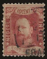 Nederlands Indie      .  NVPH   .   2  (2 Scans)     . 1868     .  O      .     Cancelled - Netherlands Indies