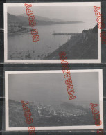 Fixe Monaco Année 1935 Port Bateau Beau Format - Lieux