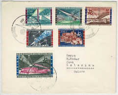 Belgien / Belgique 1958, Brief Exposition Universelle Bruxelles - Celerina (Schweiz) - Lettres & Documents