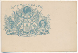 Australian Federation Postcard, Probably 1901, Pale Green Image And Text - Altri & Non Classificati