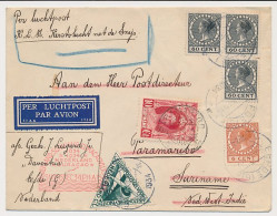 VH A 123 A Eefde - Paramaribo Suriname 1934 V.v. - Unclassified