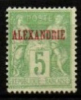 ALEXANDRIE    -   1899  .  Y&T N° 5 (*) - Ongebruikt